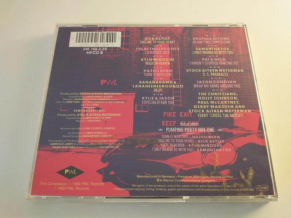 Hit Factory 3 The Best Of Stock Aitken Waterman CD 1989 PWL Near mint - Bild 3 von 4