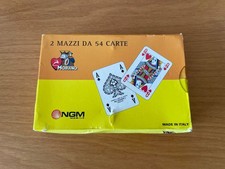 CARTE DA GIOCO MODIANO PUBBLICITARIE NGM MOBILE NUOVE SIGILLATE CON SCATOLA
