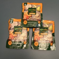 Real Food Blends Select Turkey, Pears  Pumpkin 3 Pouches High Protein