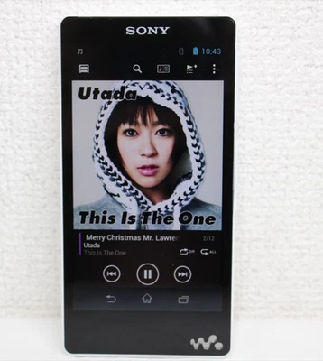 SONY NW-F885 Walkman 16GB White Digital Audio Media Player Hi-Res Bluetooth #563 - Image 1 of 4