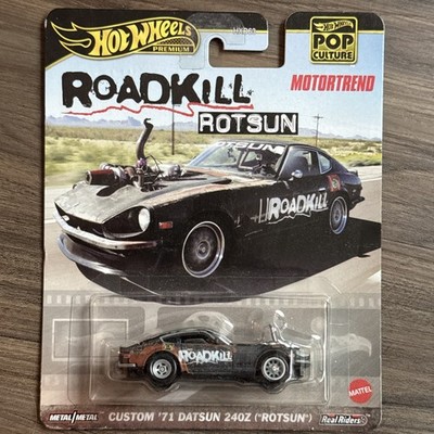 Hot Wheels Premium Pop Culture Motortrend Roadkill Rotsun Custom '71 Datsun 240Z