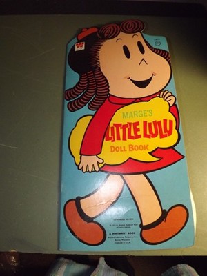 Vintage 1970 Whitman Little Lulu Paper Dolls - Most Used Some not Cut out