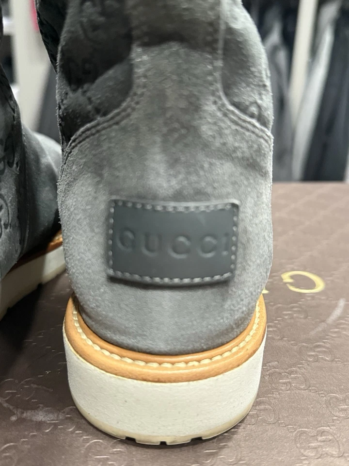 Bota Gucci de gamuza para mujer Foto 4 de 4
