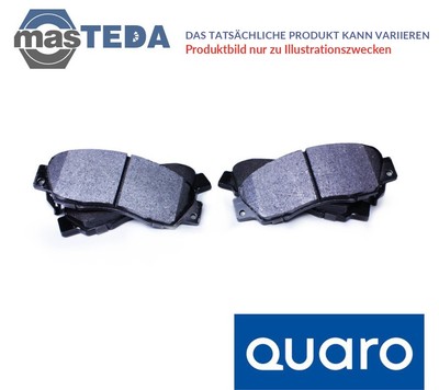 QP1001 SATZ BREMSBELÄGE BREMSKLÖTZE VORNE QUARO NEU OE QUALITÄT