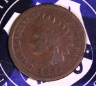1885 Indian  cent  {{{1D02