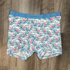 Express Flamingo Comfort Cotton 5.5  Boxer Brief - XL
