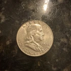 1959 Franklin Half Dollar 50C Silver Coin Uncertified