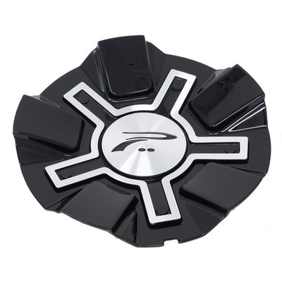 Platinum Sabre Custom Wheel Center Cap Gloss Black Part