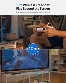 C5P Bluetooth Wireless Gamepad with Hall Effect Joysticks for Ultimate Control