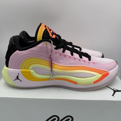Jordan Luka 4 Gone Fishing Sneakers Pink Yellow IB7903-600  display picture 2
