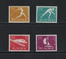 S8846   Norway   1961   Sports Federation   4v.   MNH