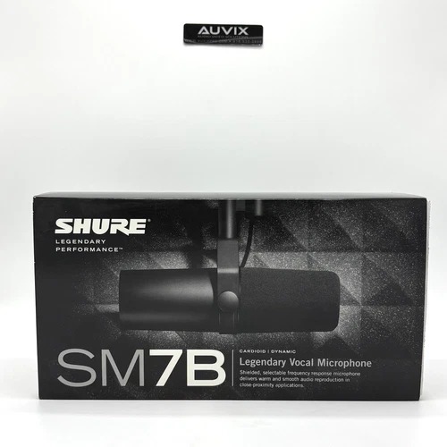Shure SM7B Cardioid Dynamic Vocal Microphone