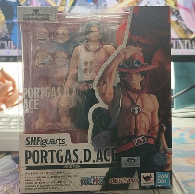 Bandai S.H.Figuarts Portgas.D.Ace Fire Fist One Piece Action Figure In Stock New