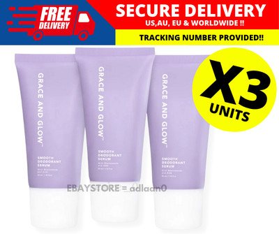 3X Grace and Glow Black Opium Smooth Deodorant Serum Roll-On | Whitening Formula