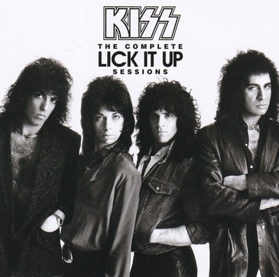 KISS - THE COMPLETE LICK IT UP SESSIONS  (1 x CD) - RARE JAPANESE DISC !
