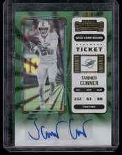 2022 Panini Contenders #273 Tanner Conner Rookie Ticket Wild Card Round. rookie card picture