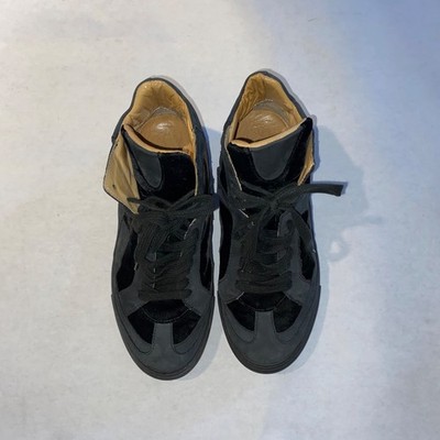 MM6 Maison Martin Margiela Cutout High Top Sneakers, Made in Italy, Size EU 37.