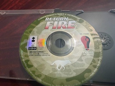 Return Fire Maps O' Death, (3DO, 1996)  Disc Only With Jewel Case - Tested!