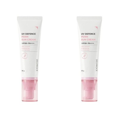Deoproce UV Defence PDRN Sun Cream SPF50+ PA++++ 50g*2Pcs - FREE SHIPPING