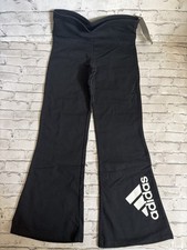 Adidas Girls Yoga Black Pants Size 6x NWT