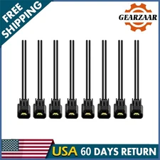 8pcs Ignition Coil Connector Plug Harness For Ford F-150 F-250 4.6L 5.4L R