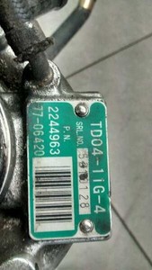 turbolader at BMW SERIE 5 BERLINA E34 525TDS EXECUTIVE 1993 50147