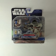 Star Wars Micro Galaxy Squadron Obi-Wan Jedi Interceptor  0056 Series 3