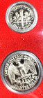 REDUCED  1977 Proof Set U.S. Mint , Display Stand, 6 Coins incl Ike Dollar — photo 9