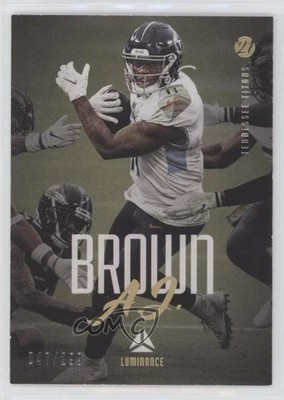 2021 Panini Luminance Gold 47/299 AJ Brown #96 03il