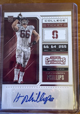 2018 Contenders Draft Picks College Ticket Autographs #246 Harrison Phillips