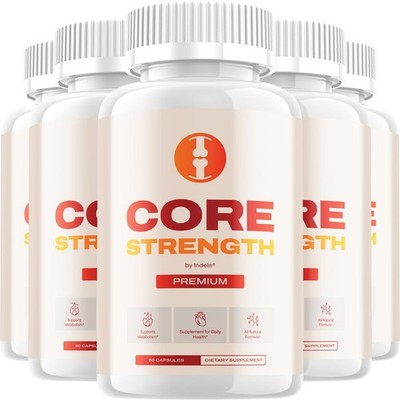 (5 Pack) Core Strength  Capsules   CoreStrength Pills Advanced Blend Formula