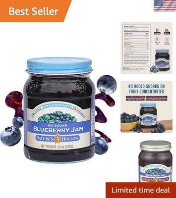 Delicious Low-Calorie Blueberry Preserves - , Non-GMO, and Sugar Free!