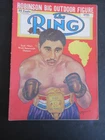 THE RING BOXING MAGAZINE APRIL 1952 VIC TOWEEL COVER