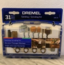 Dremel 686-01 31 Piece Sanding and Grinding Rotary Tool Accessory Kit in Case 