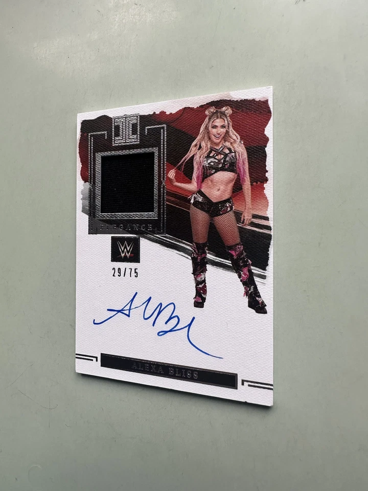 2023 Panini Impeccable WWE Memorabilia Autograph Alexa Bliss /99 - Image 4 of 4