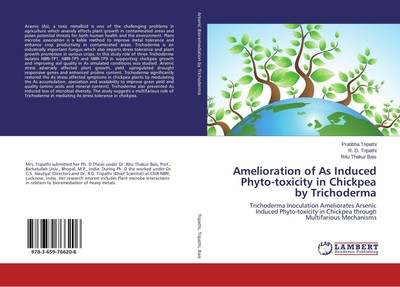 Amelioration of As Induced Phyto-toxicity in Chickpea by Trichoderma Taschenbuch
