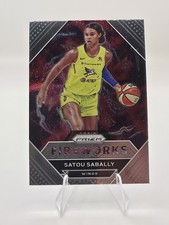 2021 Panini Prizm WNBA - Fireworks Satou Sabally #7