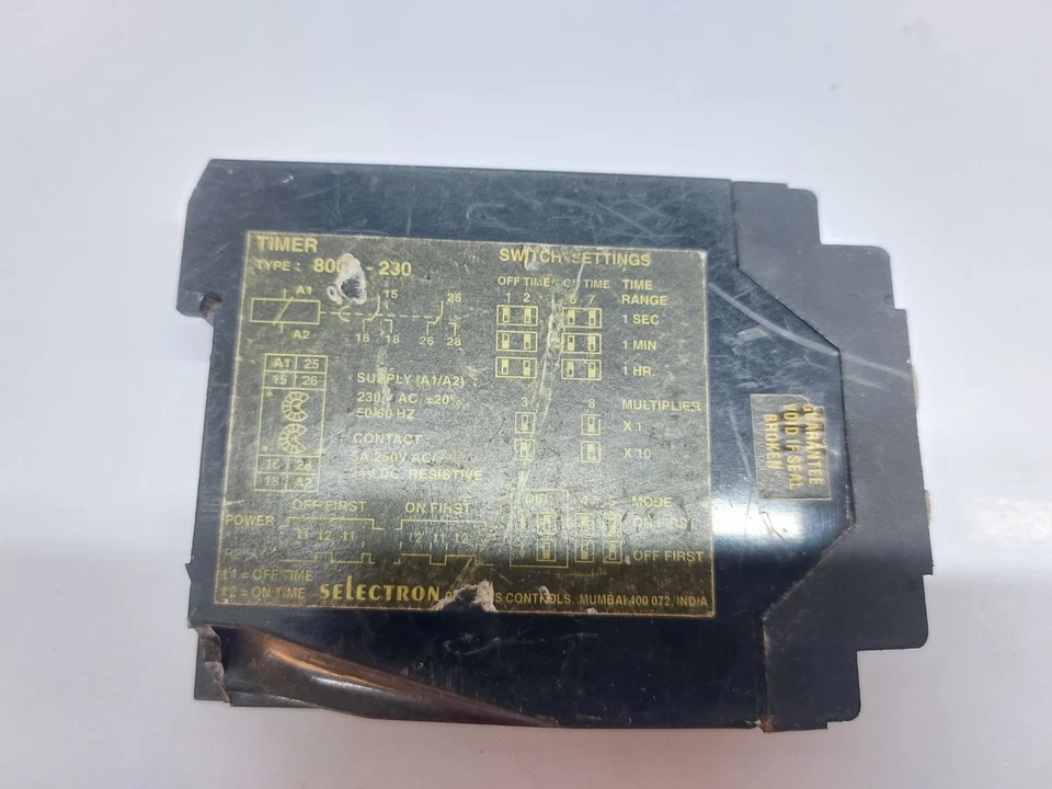 Selectron 800c-230 Timer - Image 4 of 4