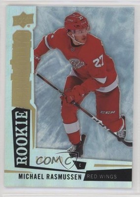 2018-19 Upper Deck Rookie Breakouts 62/100 Michael Rasmussen #RB7 RC 0nr3