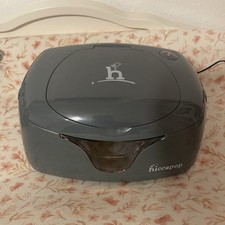 hiccapop Electric Baby Wipe Warmer Gray Heated Dispenser for Infant Wipes