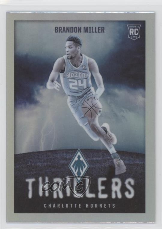2023-24 Panini Phoenix Thrillers Silver Brandon Miller #8 Rookie RC 19n6