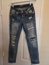 Miss Me Jeans Women 24 / Mid Size Ankle Skinny