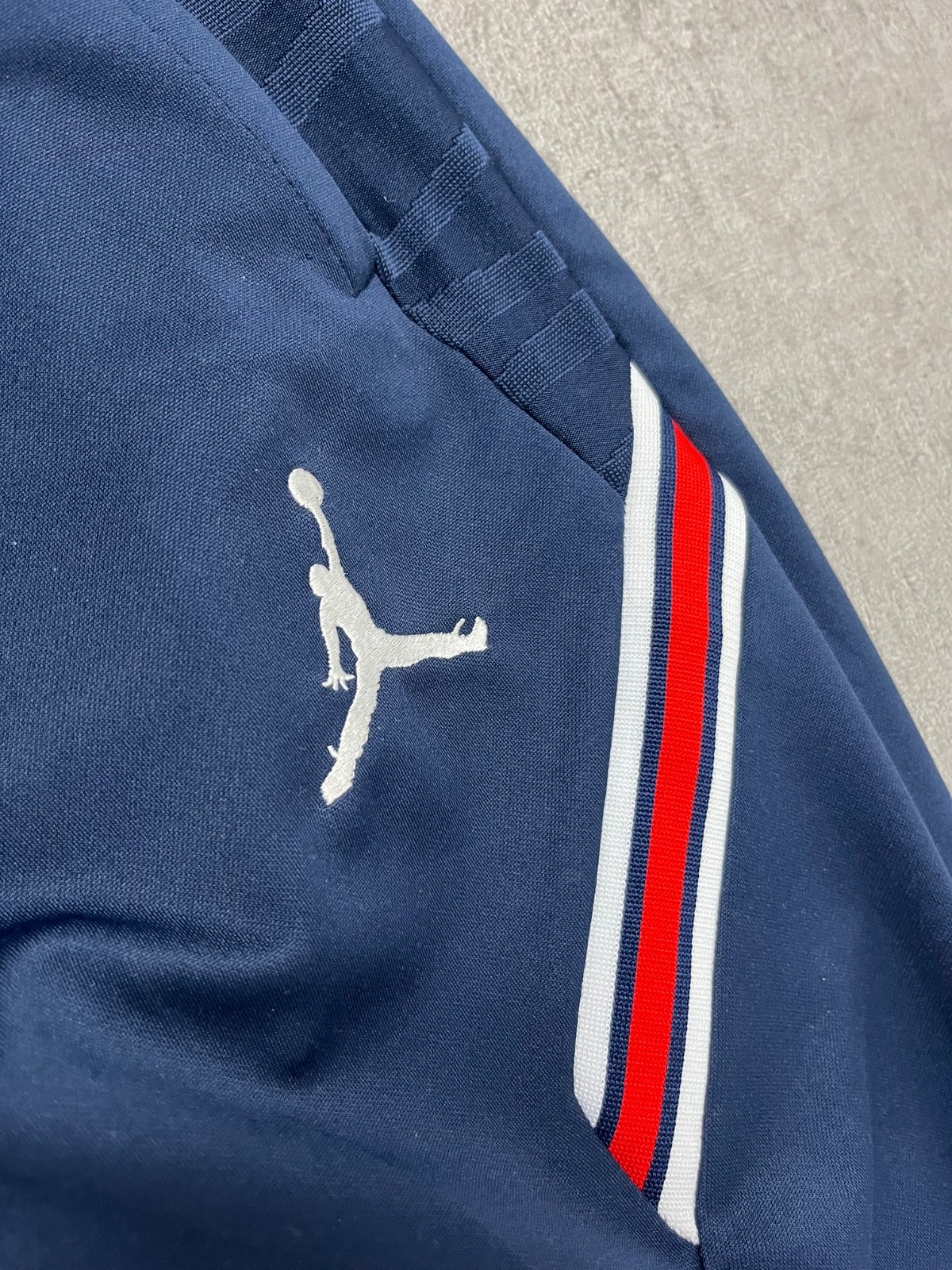 Jordan x PSG Paris Saint-Germain Pants M Dark Blue Track Pants Tracksuit Bottoms image 3