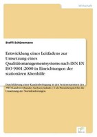 Entwicklung Eines Leitfadens Zur Umsetzung Eines QualitäTsmanagementsystems Nach