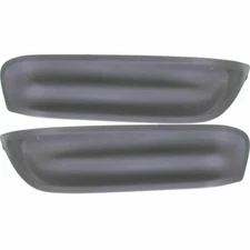 New Driver & Passenger Side Fog Light Cover Set For 2012-2013 Honda Civic Coupe