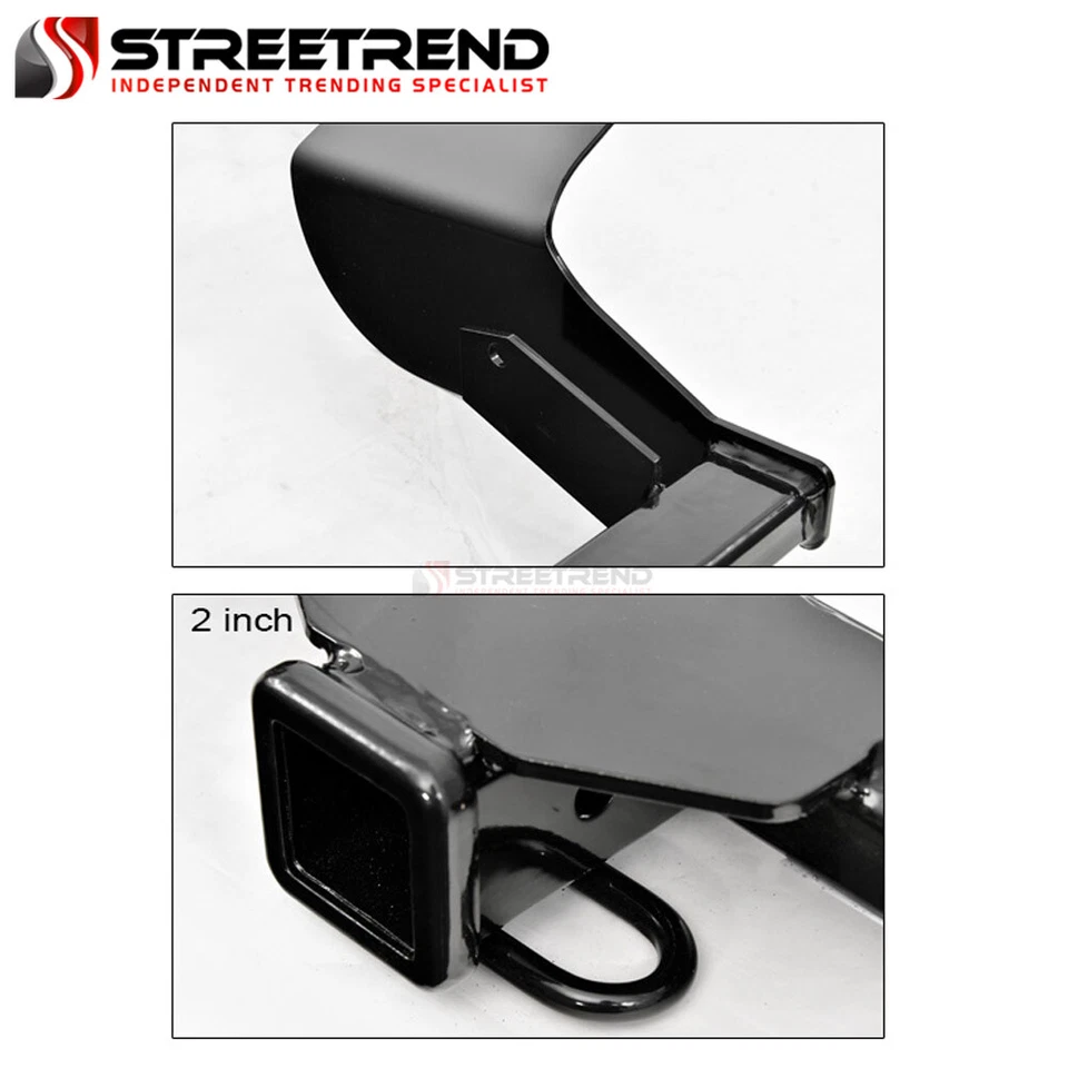 Class 3 Trailer Hitch Receiver Bumper Tow 2" For 2007-2013 Mitsubishi Outlander Foto 2 de 3