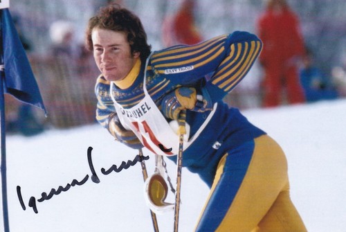 Ski ALPIN: Ingemar STENMARK (SWE) orig.Autogramm OLYMPIA, WM ++LEGENDE++