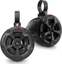 Pyle PLUTV41BK 2-Way Dual Waterproof Off-Road Speakers, 4 Inch 800 Watt