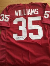 Arizona Cardinals Aeneas Williams Signed jersey HOF inscription W/COA  