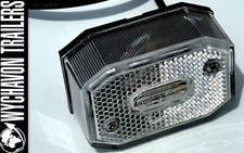 WHITE FRONT MARKER LIGHT LAMP FOR IFOR WILIAMS WYCHAVON TRAILERS GENUINE ASPOECK